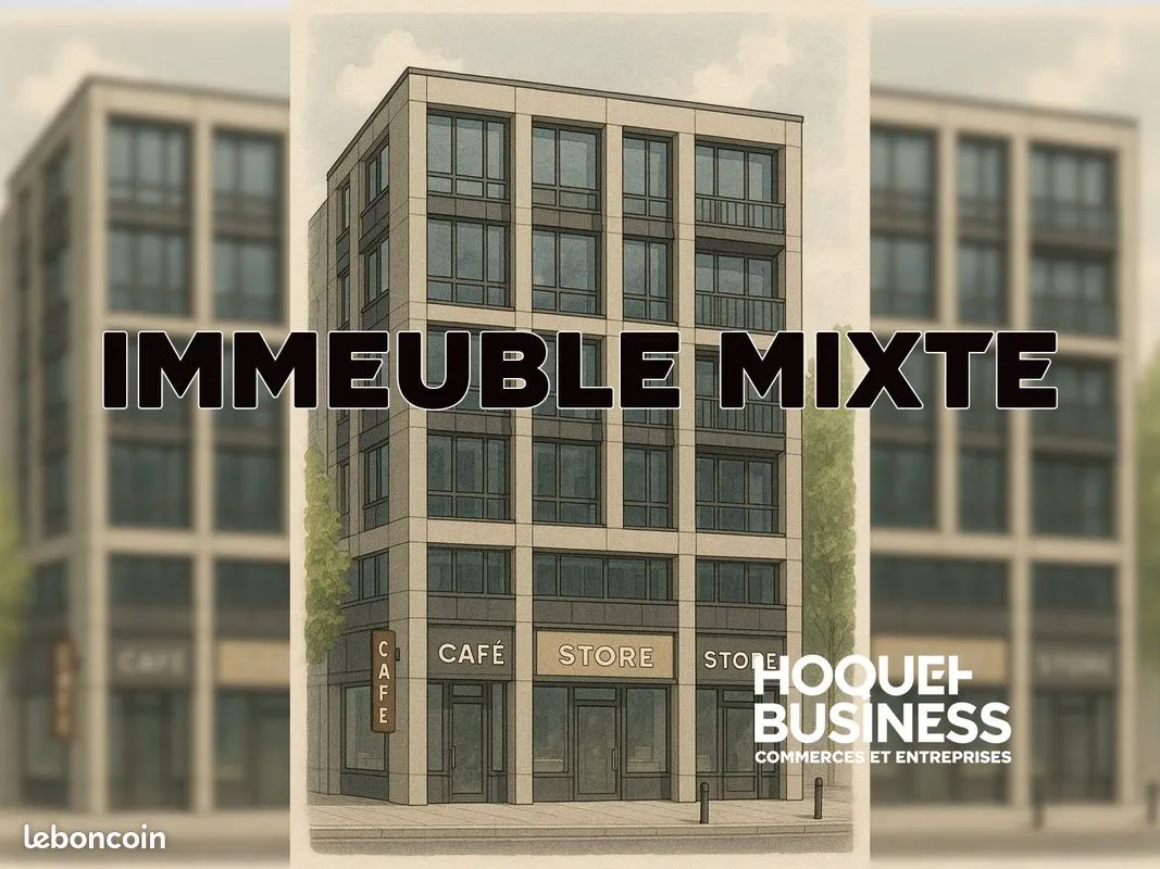 Immeuble 400 m² - Photo 1