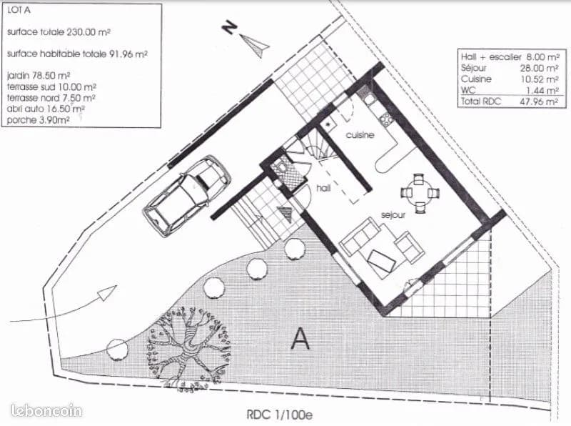 Lot de 3 maisons T4 et T5 avec jardins - Le Redon 13009 - Photo 1