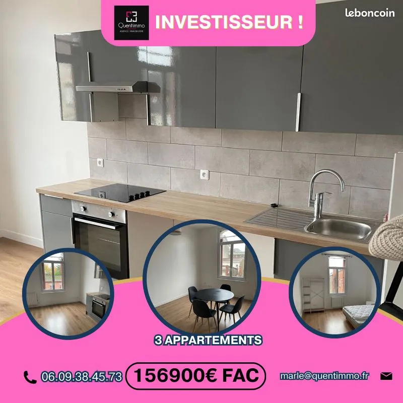 Immeuble de rapport 8 pièces 167 m² - Photo 1