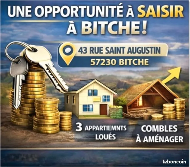 Immeuble de rapport 134 m² - Photo 1