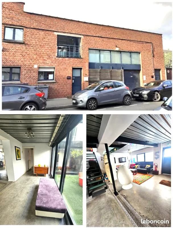 Immeuble de Bureaux Loft 390 m² - Proximité EuraTechnologies - Lille - Photo 1