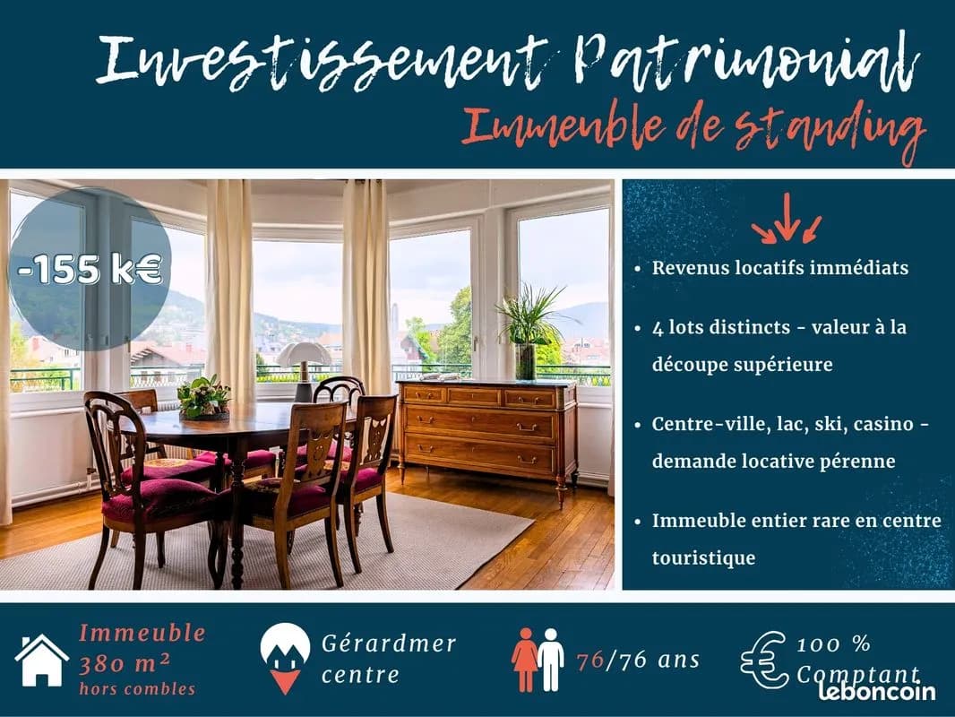 Immeuble 12 pièces 380 m² - Photo 1