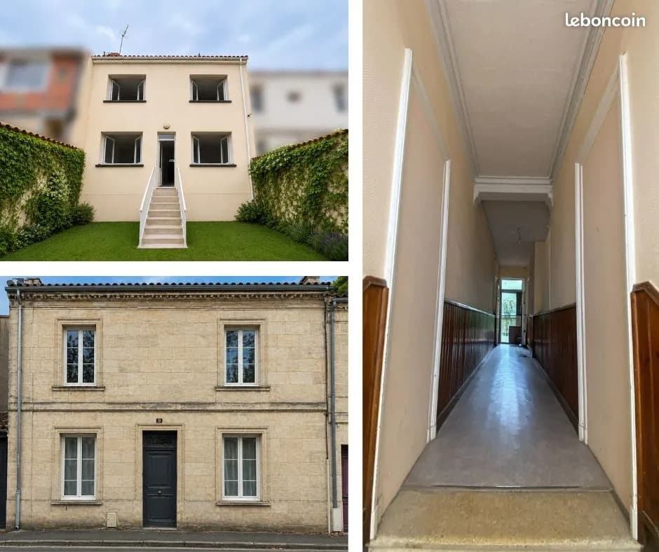 Bordeaux Bastide - Immeuble en pierre avec 3 appartements - Vente directe propriétaire - Photo 1