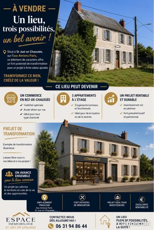 Immeuble fort potentiel - Photo 1