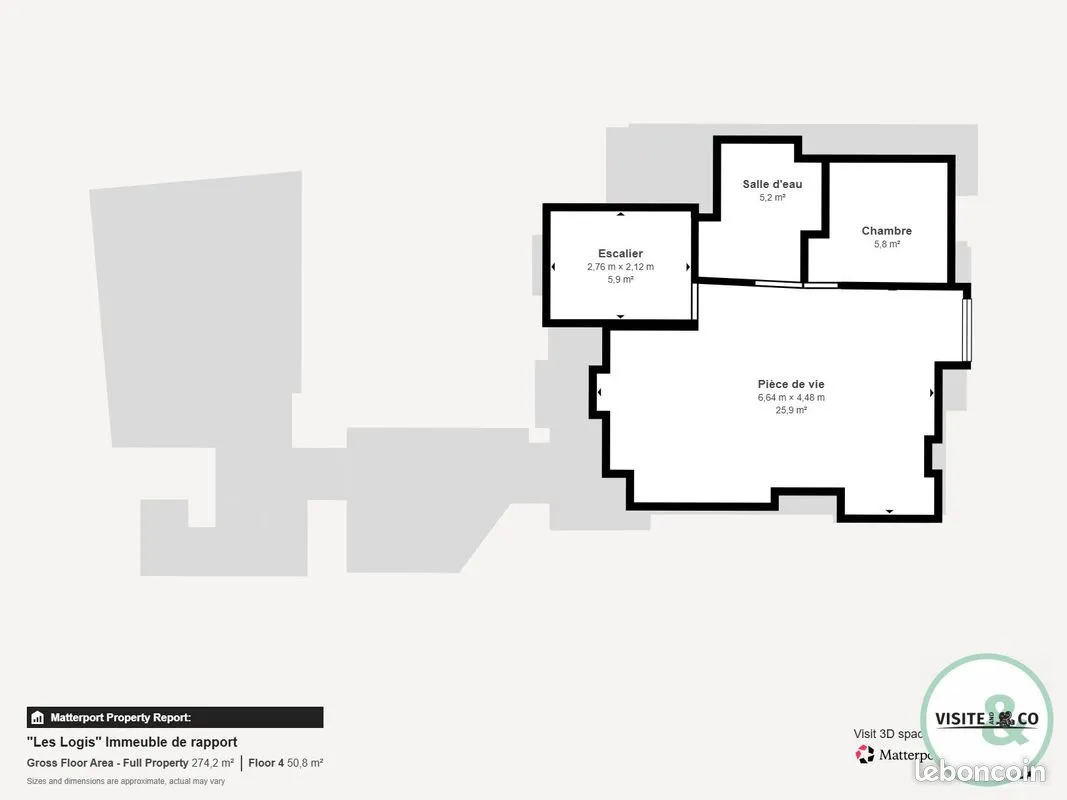 Immeuble 173 m² - Photo 1