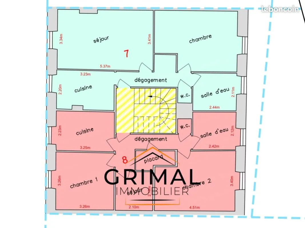 Immeuble 198 m² - Photo 1