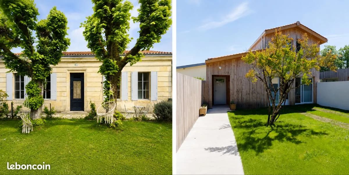 2 maisons indépendantes renovees dont 1 louée,ensemble immobilier, piscine, centre Blanquefort , cub de bordeaux - Photo 1