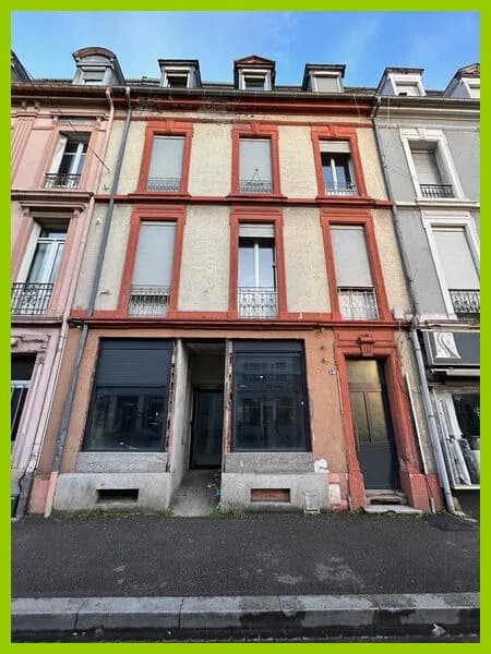 Immeuble à rénover 3 appts F3/F4 + 1 local commercial Mulhou - Photo 1