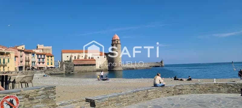 Immeuble de caractère avec local commercial Centre de Collioure Fort potentiel locatif - Photo 1