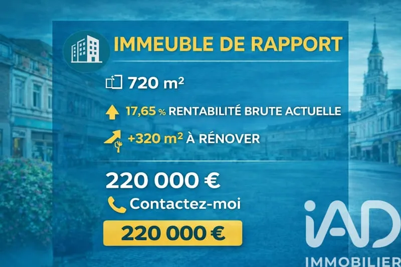 Vente Immeuble 720 m² - Photo 1
