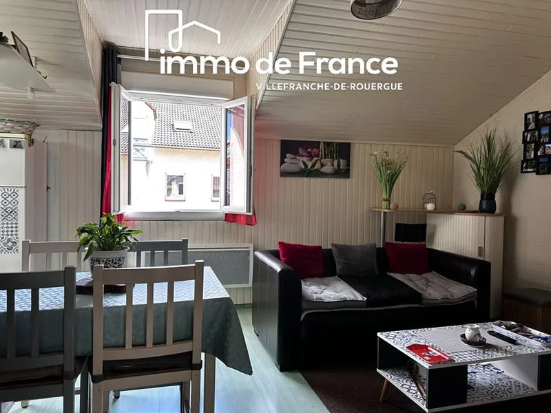 Immeuble Villefranche-de-rouergue 2 appartements T2 et T3 louésavec garage loués - Photo 1