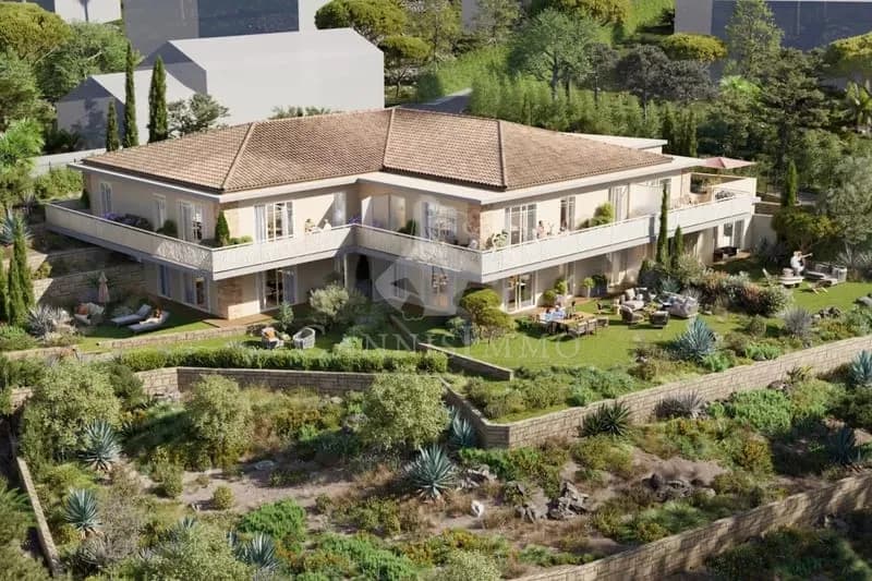 CANNES CROIX DES GARDES - IMMEUBLE NEUF DE 9 APPARTEMENTS - Photo 1