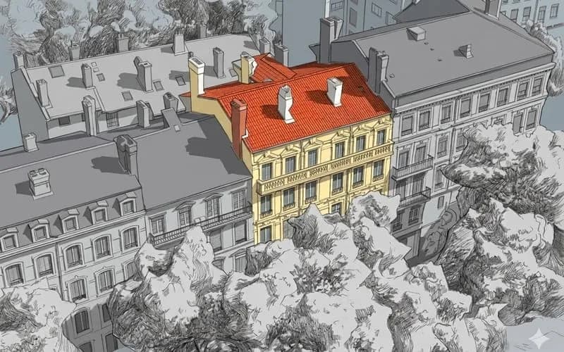 Immeuble de rapport 15 pièces 926 m² - Photo 1