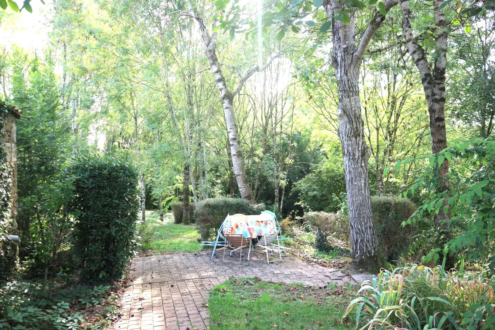 VOUS AIMEZ LES VIEILLES PIERRES,LA CAMPAGNE..ENSEMBLE IMMOBILIER DE 190 M2 AVEC 2 MAISONS SUR UN BEAU PARC ARB - Photo 1