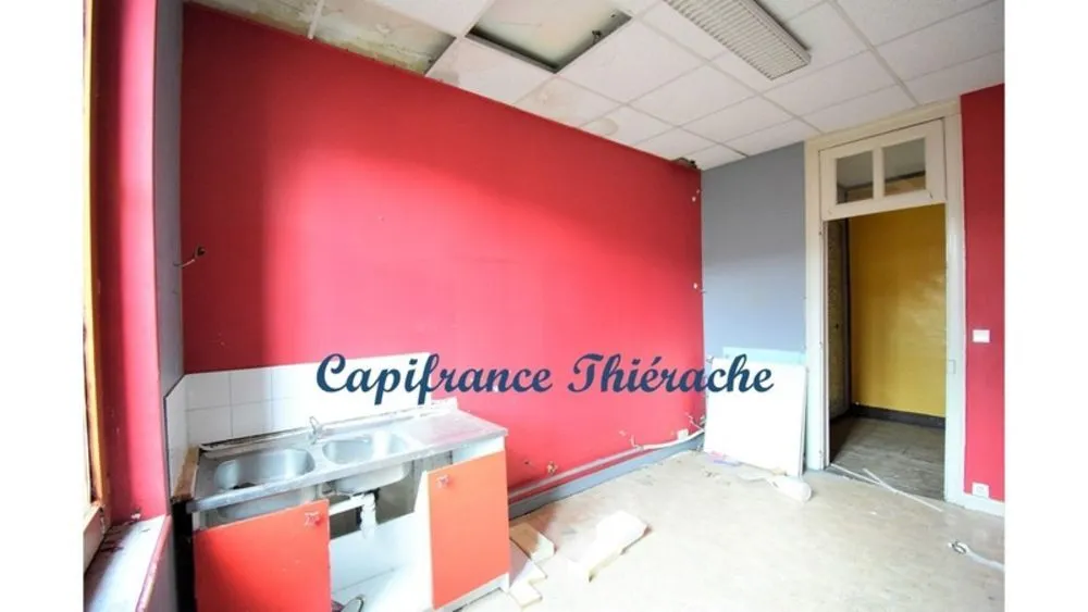Dpt Aisne (02),sur Hirson, à vendre immeuble mixte d'une surface totale de 141.07m² sur une parcelle de 130m² - Photo 1