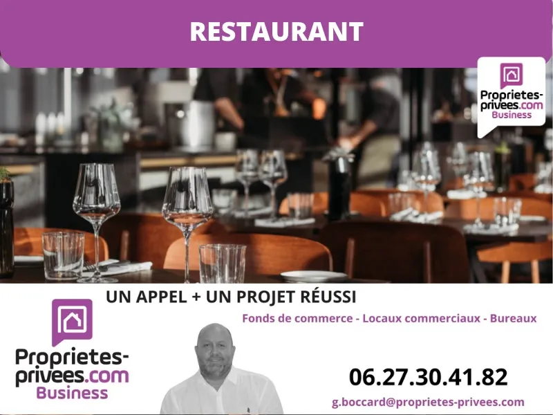 EXCLUSIVITE LA TOUR DU PIN - MURS COMMERCIAUX LOUES, RESTAURANT AVEC TERRASSE - Photo 1