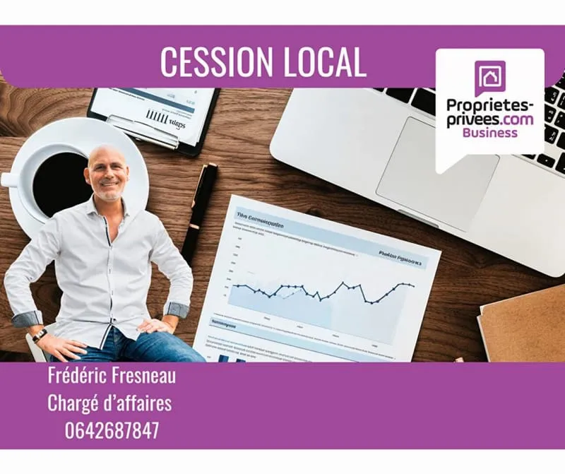 56000 VANNES - MURS COMMERCIAUX LOUES, LOCAL 70 M² - Photo 1