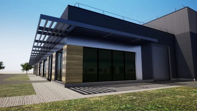 Immeuble industriel 2900 m² - Photo 1