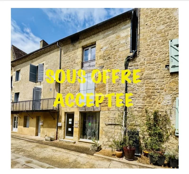 SOUS OFFRE ACCEPTEE -- Immeuble au coeur de St Cyprien en Périgord _ EXCLUSIVITE Stephane Gounet - Photo 1