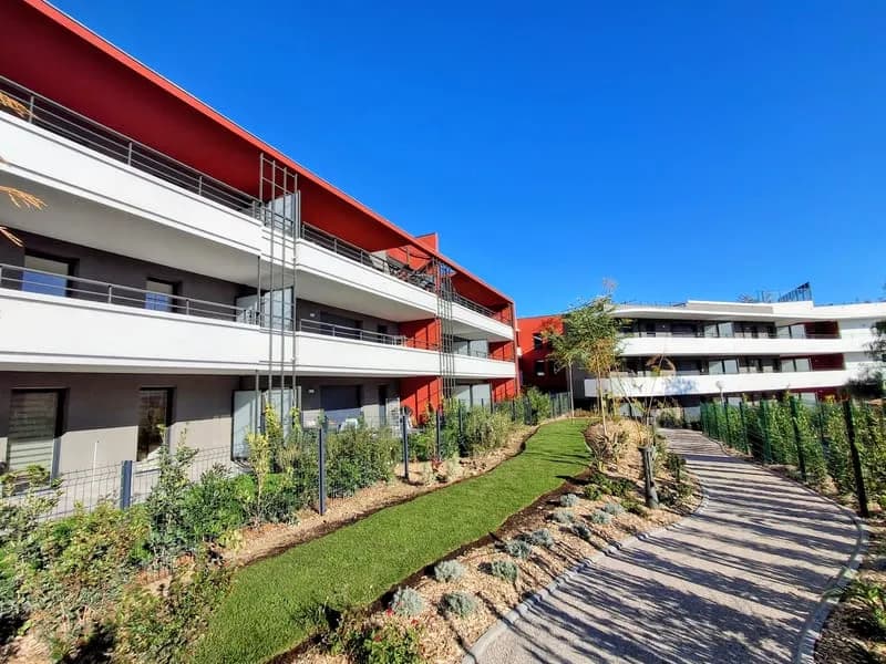 VILLENEUVE LOUBET IMMEUBLE NEUF: 2PCS + GARAGE - Photo 1