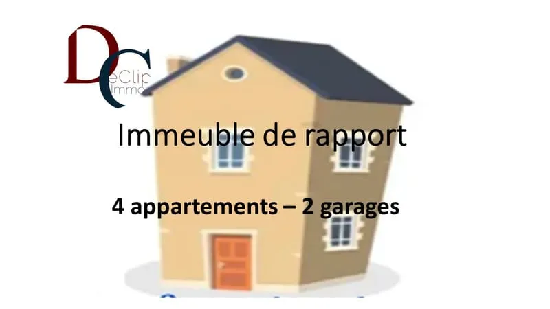 SPECIAL INVESTISSEURS : 4 APPARTEMENTS - DOUBLE GARAGE - Photo 1