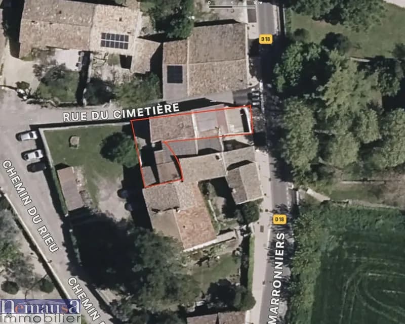 SAINTE ANASTASIE - Ensemble immobilier de deux maisons. - Photo 1