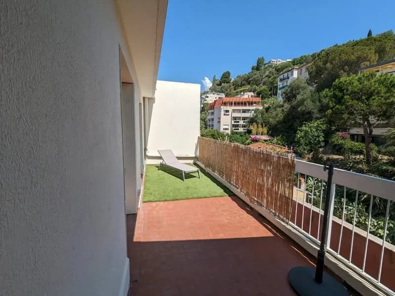 NICE MAGNAN : RARE ! BEAU 4 P DERNIER ETAGE 2 GRANDES TERRASSES, - Photo 1
