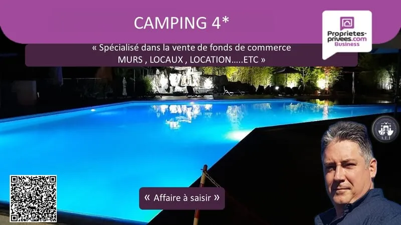 OPPORTUNITÉ INVESTISSEUR - CAMPING 4* - SUD RHÔNE - MURS & FONDS - Photo 1