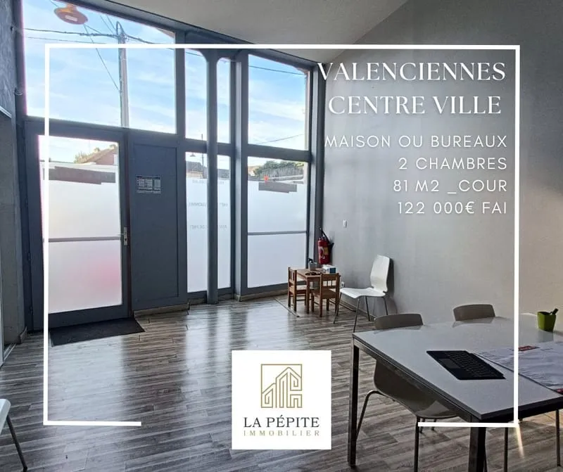 Immeuble de rapport centre ville valenciennes - Photo 1