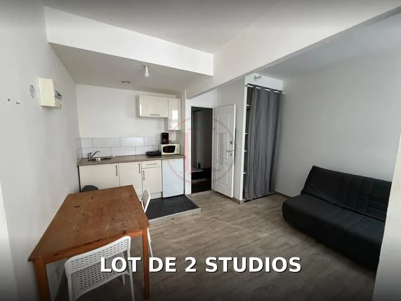 Lot de 2 studios meublés Centre-ville - Photo 1