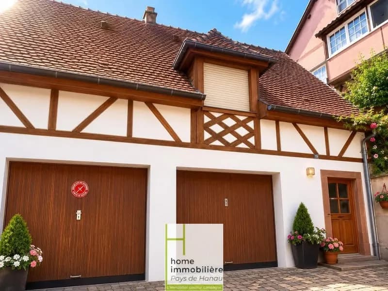 PETIT IMMEUBLE MIXTE /1 APPARTEMENT 4 GARAGES IDEAL INVESTISSEMENT - Photo 1