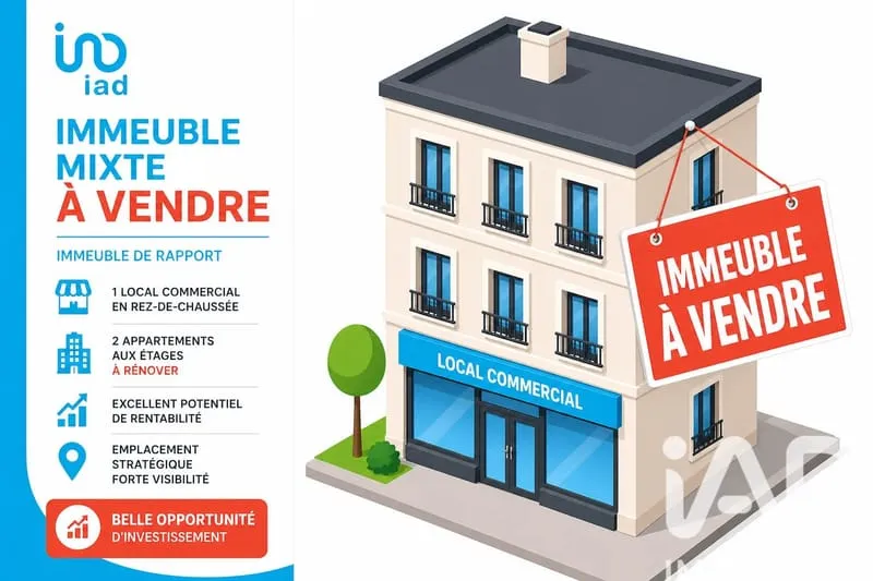 Vente Maison/villa 3 pièces - Photo 1