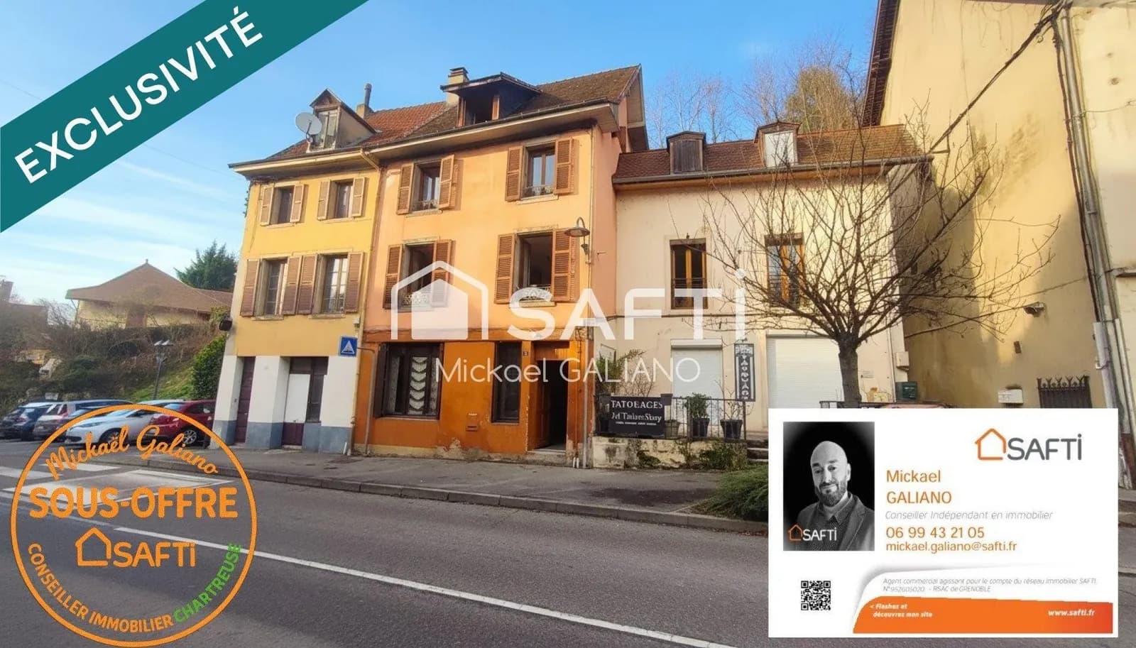 Immeuble ancien en centre-ville, potentiel unique. - Photo 1