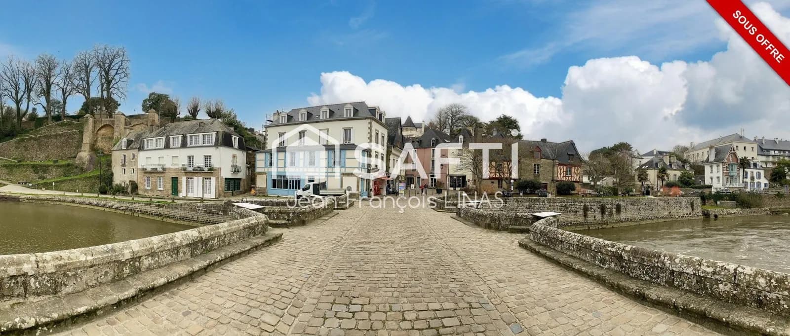 ---SOUS-OFFRE--- Immeuble avec 3 T2 et un jardin clos au coeur de St Goustan et à 350m du centre-ville - Photo 1