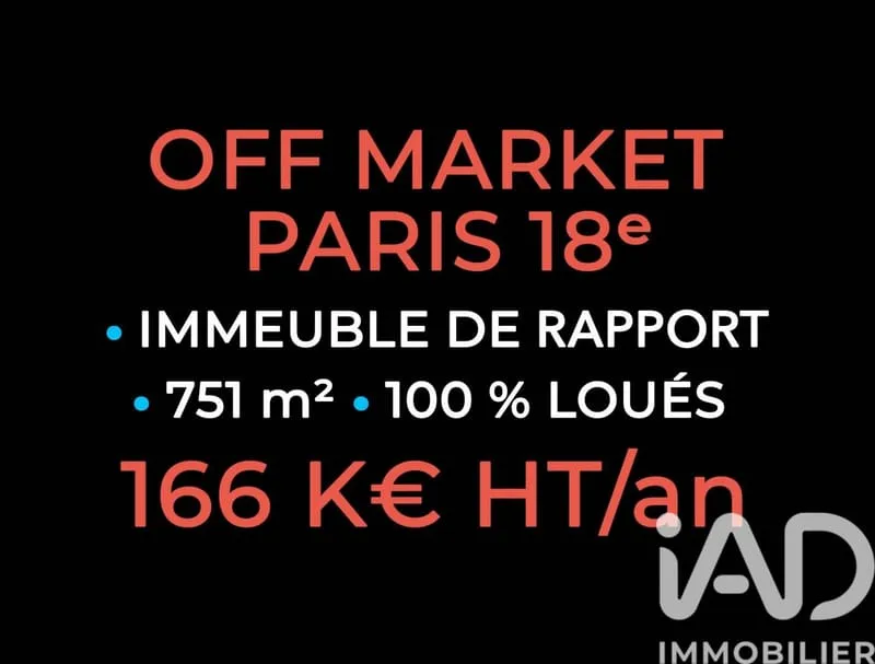 Immeuble de rapport 751 m² - Photo 1