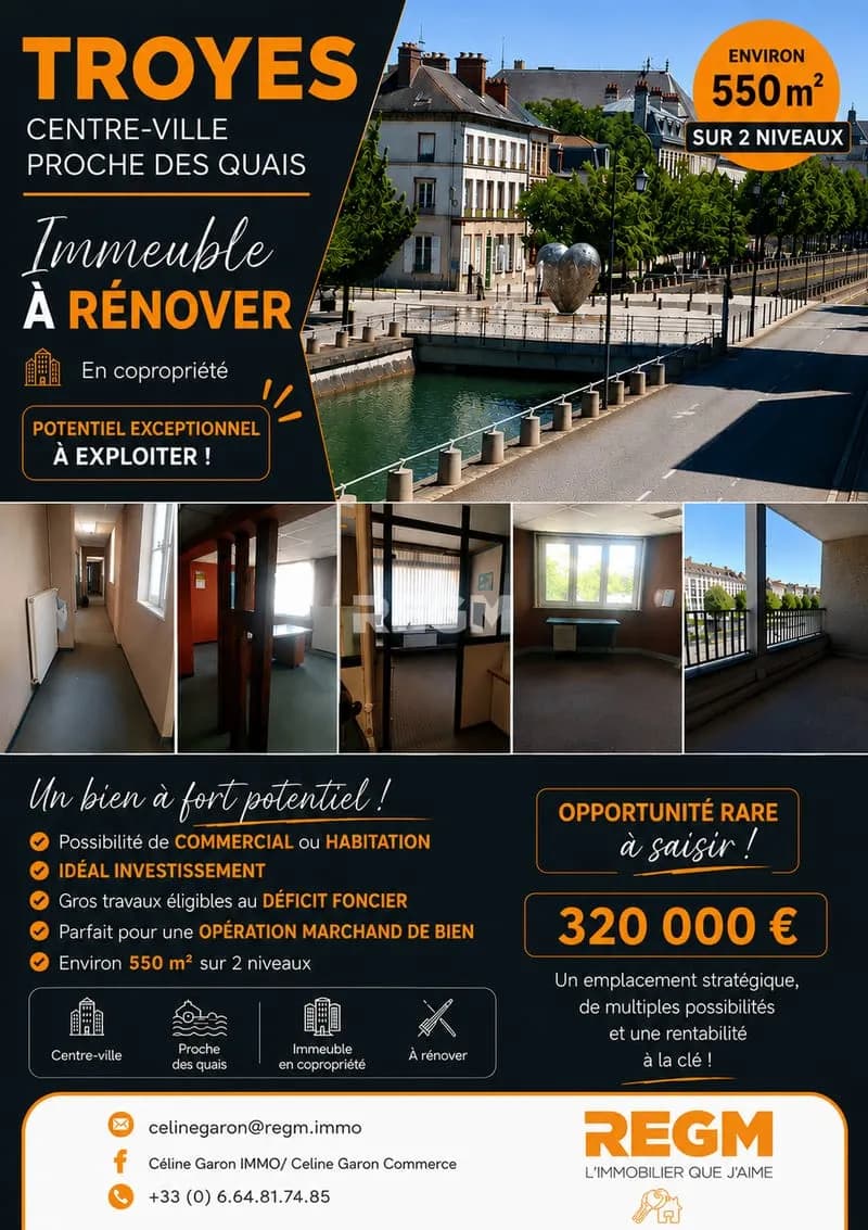 Immeuble 550 m² - Photo 1